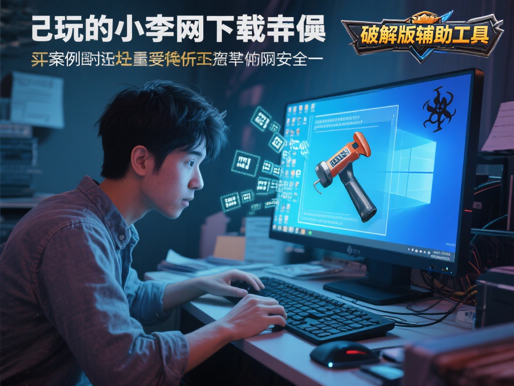 以一位玩家小李的经历为例，他在某不知名网站下载了一